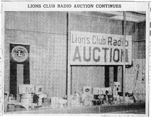 Lion's Club Auction
