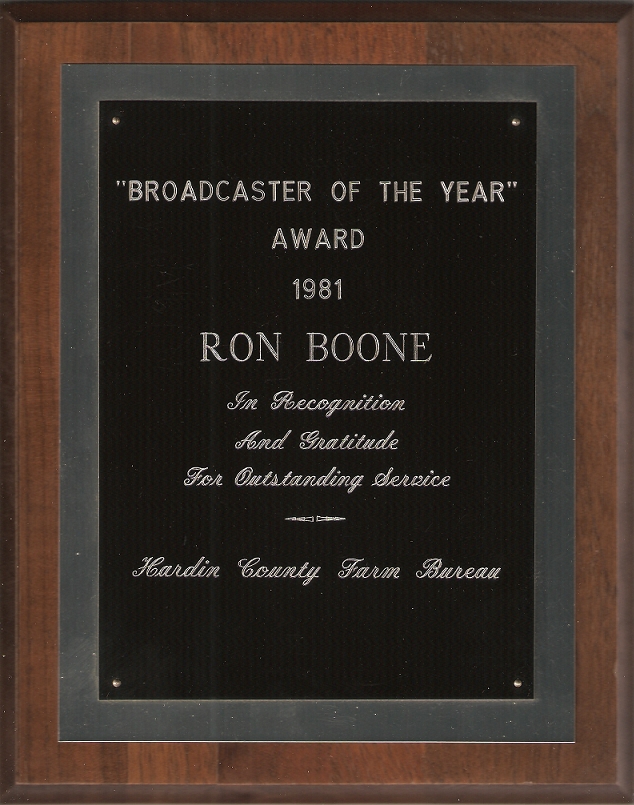 1981 Award