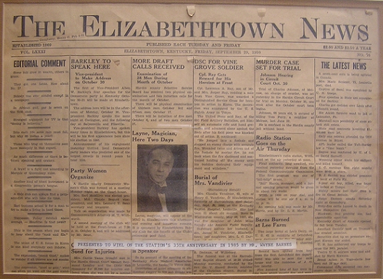 1950 Newspaper